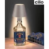 Kép 1/5 - Cilio LUCE LED palack-lámpa, szürke