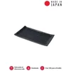 Kép 1/2 - Made in Japan Black Contour szögletes tányér, 24 x 15 cm
