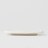 Kép 2/4 - Made in Japan Shell White Slab szögletes tál