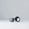 Kép 2/2 - Made in Japan Black Scroll szaké pohár