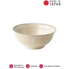 Kép 1/3 - Made in Japan Ridged Alabaster Udon tál, 18 cm