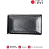 Kép 1/5 - Made in Japan Matt Black szögletes tál, 33 x 19 cm