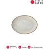 Kép 1/3 - Made in Japan  White Sendan lapostányér, 23,5 cm