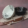 Kép 3/4 - Made in Japan Silver Sakura tálkészlet evőpálcikákkal