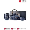 Kép 1/4 - Made in Japan Dark Blue Dragonfly 5 db-os teáskészlet