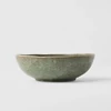 Kép 2/3 - Made in Japan Green Fade ovális tál
