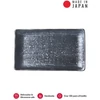 Kép 1/2 - Made in Japan Ibushi Black szögletes tányér, 22 x 13 cm