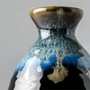 Kép 2/2 - Made in Japan Black Bright Blue Drip sake kancsó