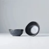 Kép 2/5 - Made in Japan Matt Black szószos tál 8