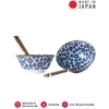 Kép 1/3 - Made in Japan Blue Plum tálkészlet evőpálcikákkal