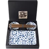 Kép 2/4 - Made in Japan Blue Dragonfly sushi készlet evőpálcikákkal