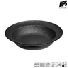 Kép 1/5 - 30510  APS FROSTFIRE tál 45 cm fekete-ezüst