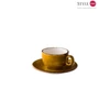 Kép 2/2 - StylePoint Jersey sorolható cappuccinos csésze sárga