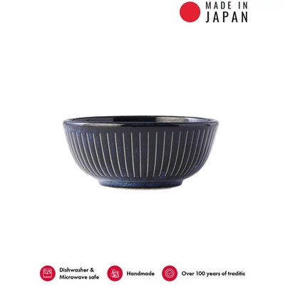 Made in Japan Ridged Indigo Ramekin szószos tál, 10,5 cm