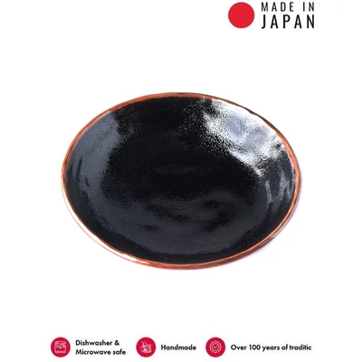 Made in Japan Tenmokku paszta tál, 24 cm