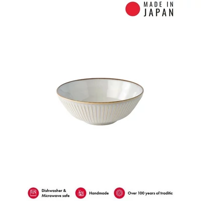 Made in Japan  White Sendan tál 21,5 cm, 900 ml