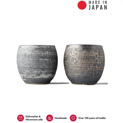 Made in Japan Sho-chu Silver & Bronz csészekészlet