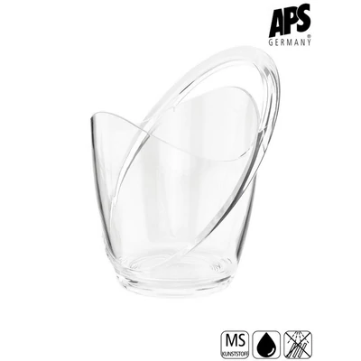 APS bor- és pezsgőhűtő, áttetsző, 3 l