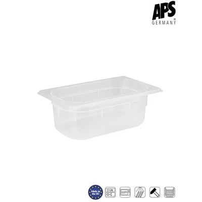 APS PP GN 1/4 betét, 100 mm