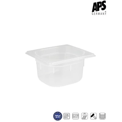 APS PP GN 1/6 betét, 100 mm
