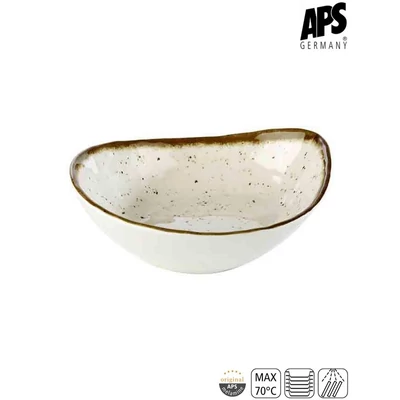 APS STONE ART tál, 23 x 19 cm            