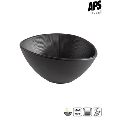 APS NERO tál, 19 x 16,5 cm