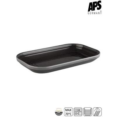 APS EMMA GN 1/4 tálca, szürke
