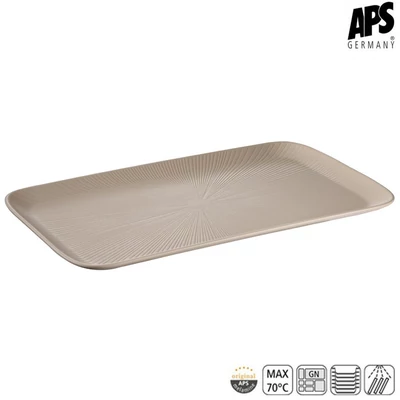 APS NERO GN 1/1 tálca
