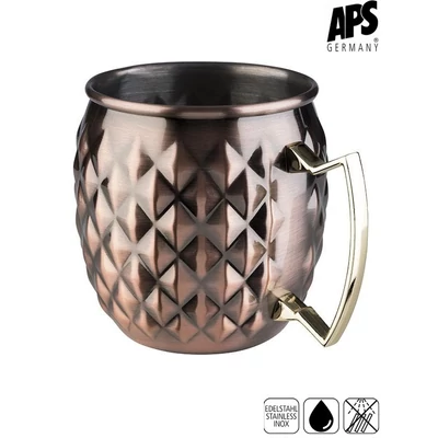 APS MOSCOW MULE bögre, antik vörösréz hatású    