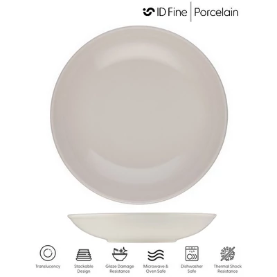 ID Fine VALLE perem nélküli mélytányér, 25 cm