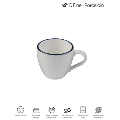 ID Fine MODEST NAVY espresso csésze, 80 ml