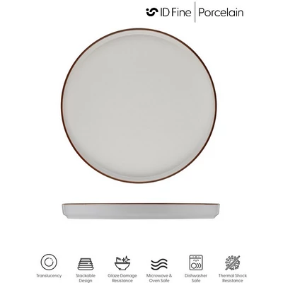 ID Fine MODEST BROWN lapostányér, 25,5 cm