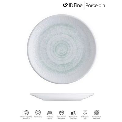 ID Fine GLACIER perem nélküli lapostányér, 23 cm