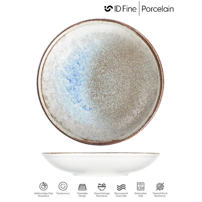ID Fine  DELTA perem nélküli mélytányér, 25 cm