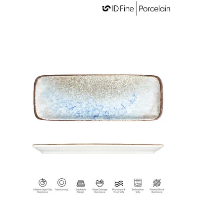 ID Fine DELTA szögletes tál, 30 x 11 cm
