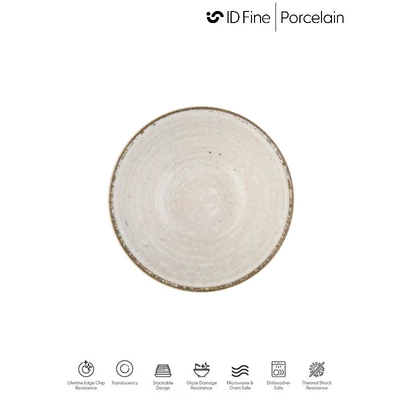 ID Fine MOCHA perem nélküli lapostányér, 15-30 cm