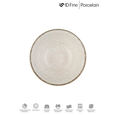 ID Fine  MOCHA  perem nélküli lapostányér, 17 cm