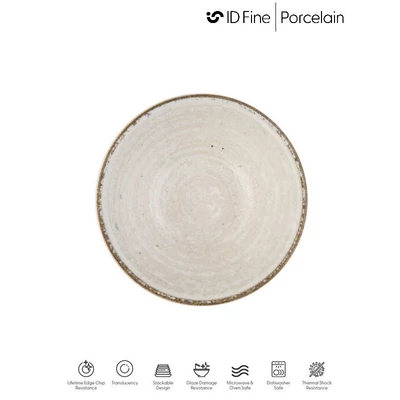 ID Fine  MOCHA  perem nélküli lapostányér, 19 cm