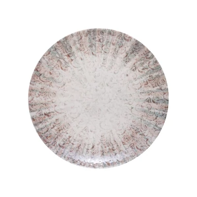 ID Fine DAMASK perem nélküli lapostányér, 25 cm