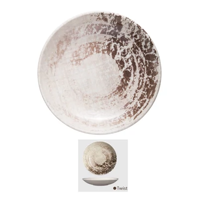 ID Fine TWIST mélytányér, 22 cm