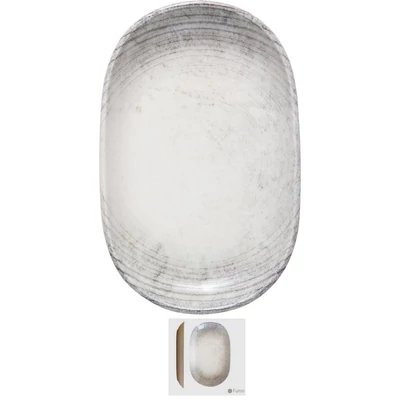 ID Fine FUME ovális tál, 18 cm