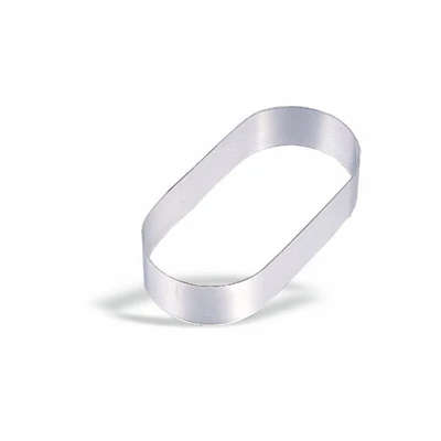 Pujadas ovális tortaforma keret, 25 x 11,2 cm