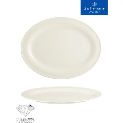 Seltmann Weiden Maxim Basic ovális tányér, 31 cm
