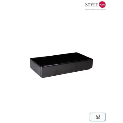 StylePoint büfé tál fekete  GN 1/3 32.1 x 17.3 x 6.5 cm