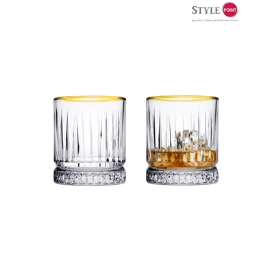 StylePoint Elysia golden touch whiskys pohár, 210 ml