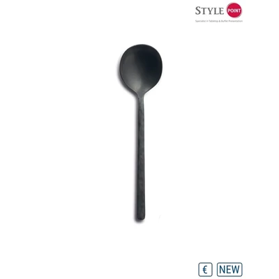 StylePoint Kodai Vintage black evőkanál, 17 cm