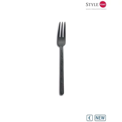 StylePoint Kodai Vintage black evővilla, 16,3 cm