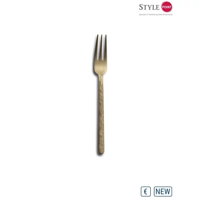 StylePoint Kodai Vintage gold evővilla, 16,3 cm