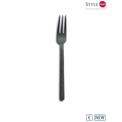 StylePoint Kodai Vintage black evővilla XL, 19,5 cm