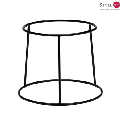 StylePoint csúszásgátlós büfé kiemelő fekete 25x21x20 cm